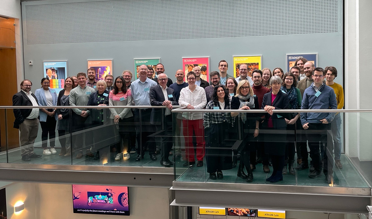 Lucy Hawking StephenHawkingFellowship group photo